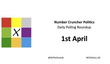 Number Cruncher Politics Daily Polling Roundup 1st April